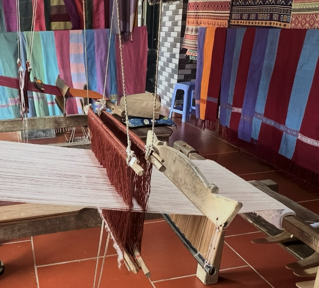A loom from Pu Luong, Vietnam